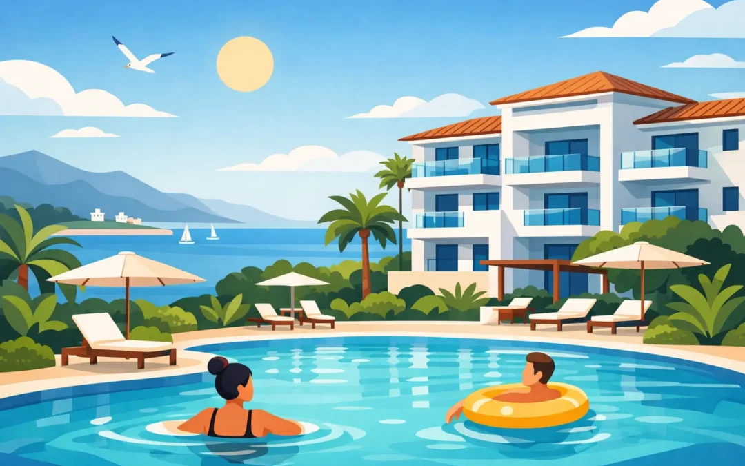 Benalmadena Apartment with Pools for Holidays