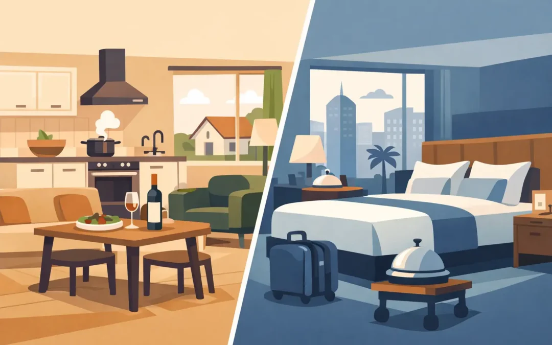 Self Catering Versus Hotel Room